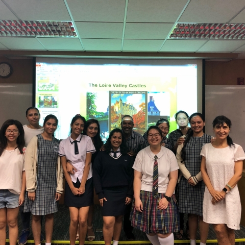 Briefing Session at David Li Kwok Po College, may 15