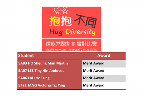 20160407 Hug Diversity Racial Harmony Proposal Com