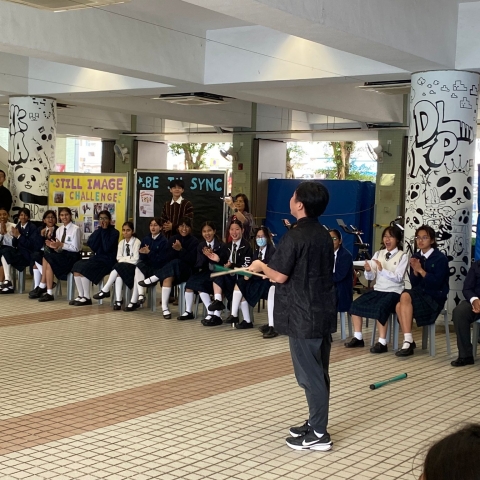 Chinese Cultural Performance: Juggling Show for Non-Chinese Speaking Students
