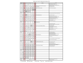 Calendar 2026-2027 (Second Term)