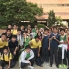 Group photo near the Jockey Club Auditorium