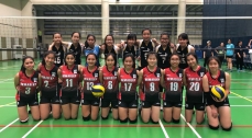 Championship in the Inter-school Girls B Grade Volleyball Competition