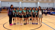 3rd Place in the Inter-school Girls A Volleyball Competition
