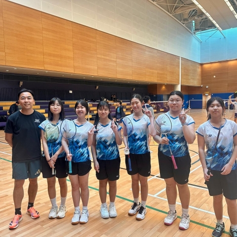 Girls Badminton Team